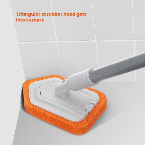 MATCC 42'' Shower Cleaner Tub and Tile Scrubber with Extendable Long Handle for Bath Tub Shower - Toytexx MATCC 42'' Shower Cleaner Tub and Tile Scrubber with Extendable Long Handle for Bath Tub Shower - Toytexx